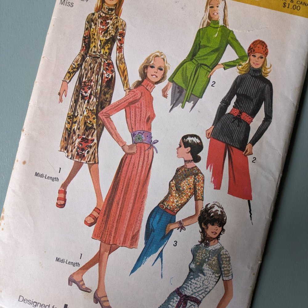 Vintage Simplicity 9333 Sewing Pattern